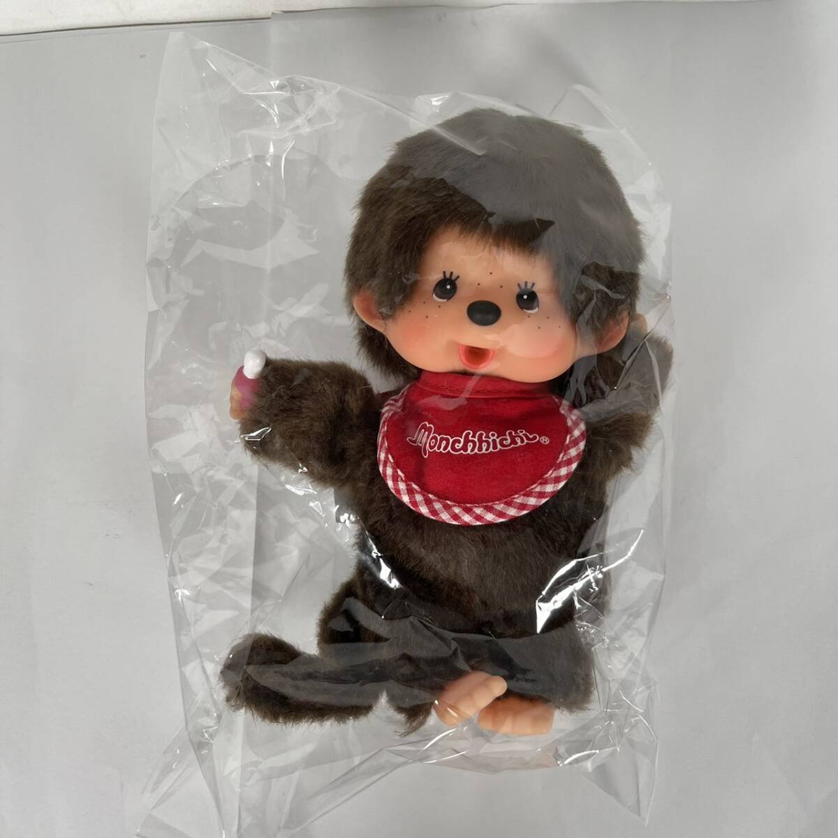 T) セキグチ Monchhichi モンチッチ 約18cm ぬいぐるみ もんちっち 男の子 T8G2525 