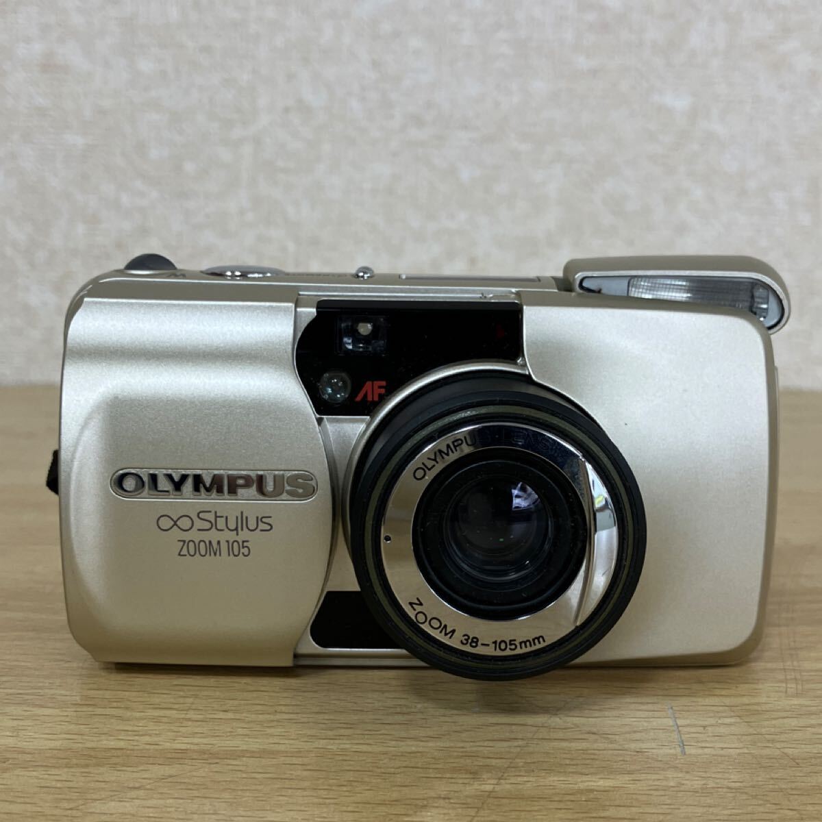 OLYMPUS オリンパス ∞ Stylus Zoom 105 レンズ OLYMPUS LENS ZOOM 38-105㎜ フィルムカメラ コンパクトカメラ 通電確認済み 8 サ 9932