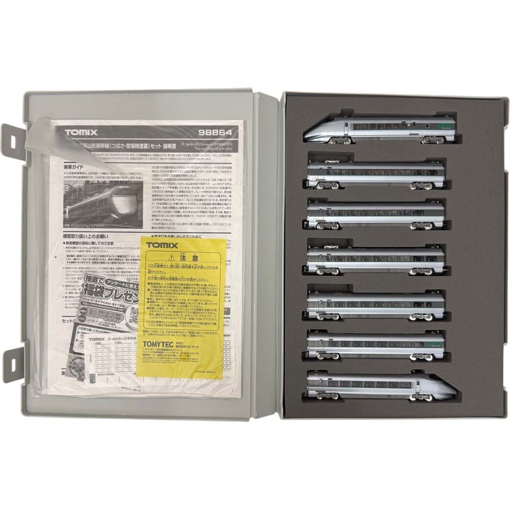 泉店26-1607 【美品】トミックス 98864 JR 400系山形新幹線(つばさ・登場時塗装)セット 7両セット トミーテック TOMYTEC TOMIX i022