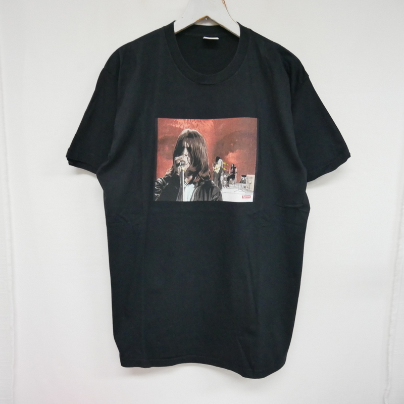 【1円】良好 Supreme×Black Sabbath ブラックサバス 国内正規 16SS Paranoid Tee プリントTシャツ USA製 Black ブラック 黒 XL