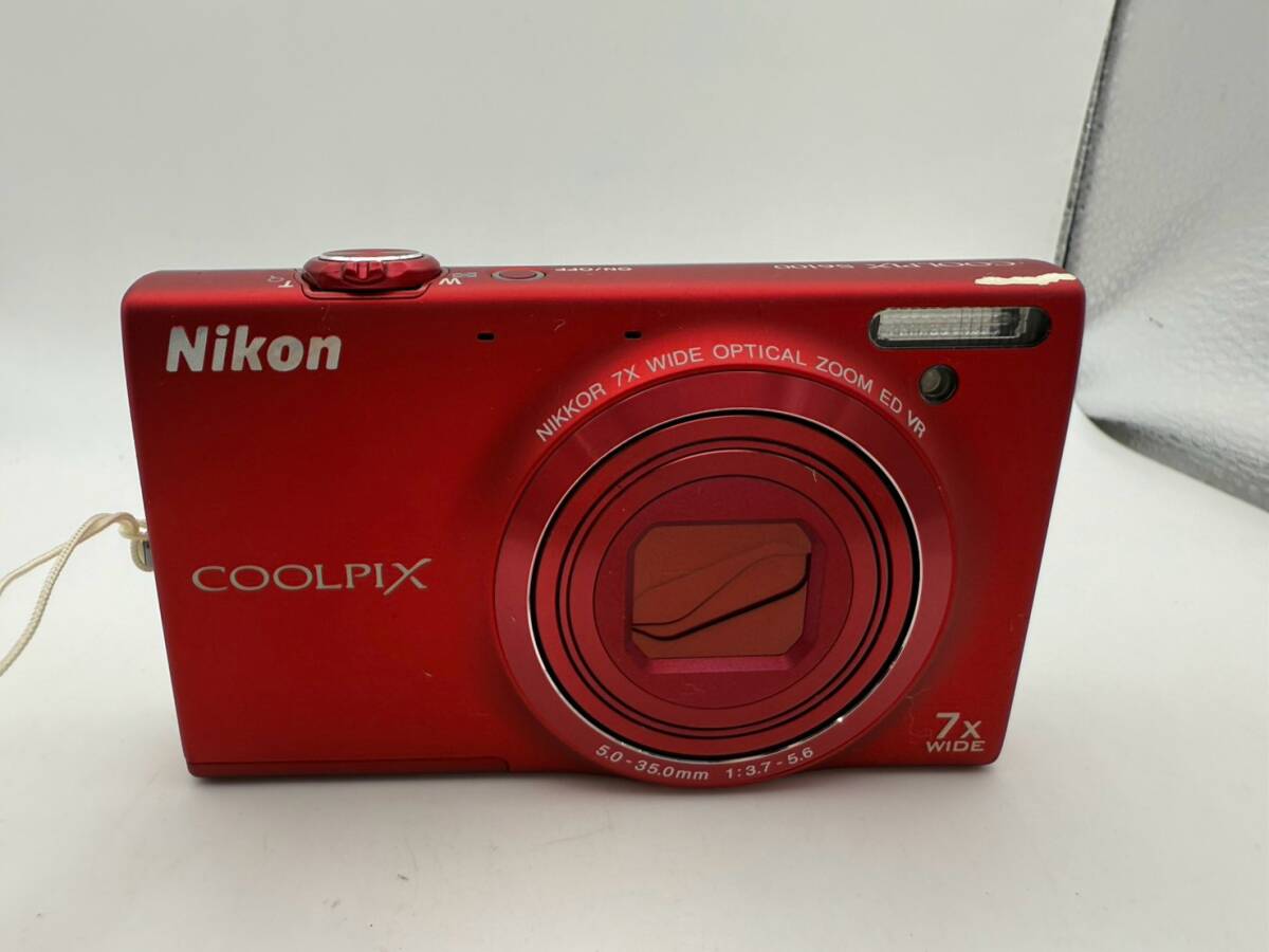 【1円スタート】Nikon COOLPIX S6100 ニコン クールピクス コンパクトデジタルカメラ
