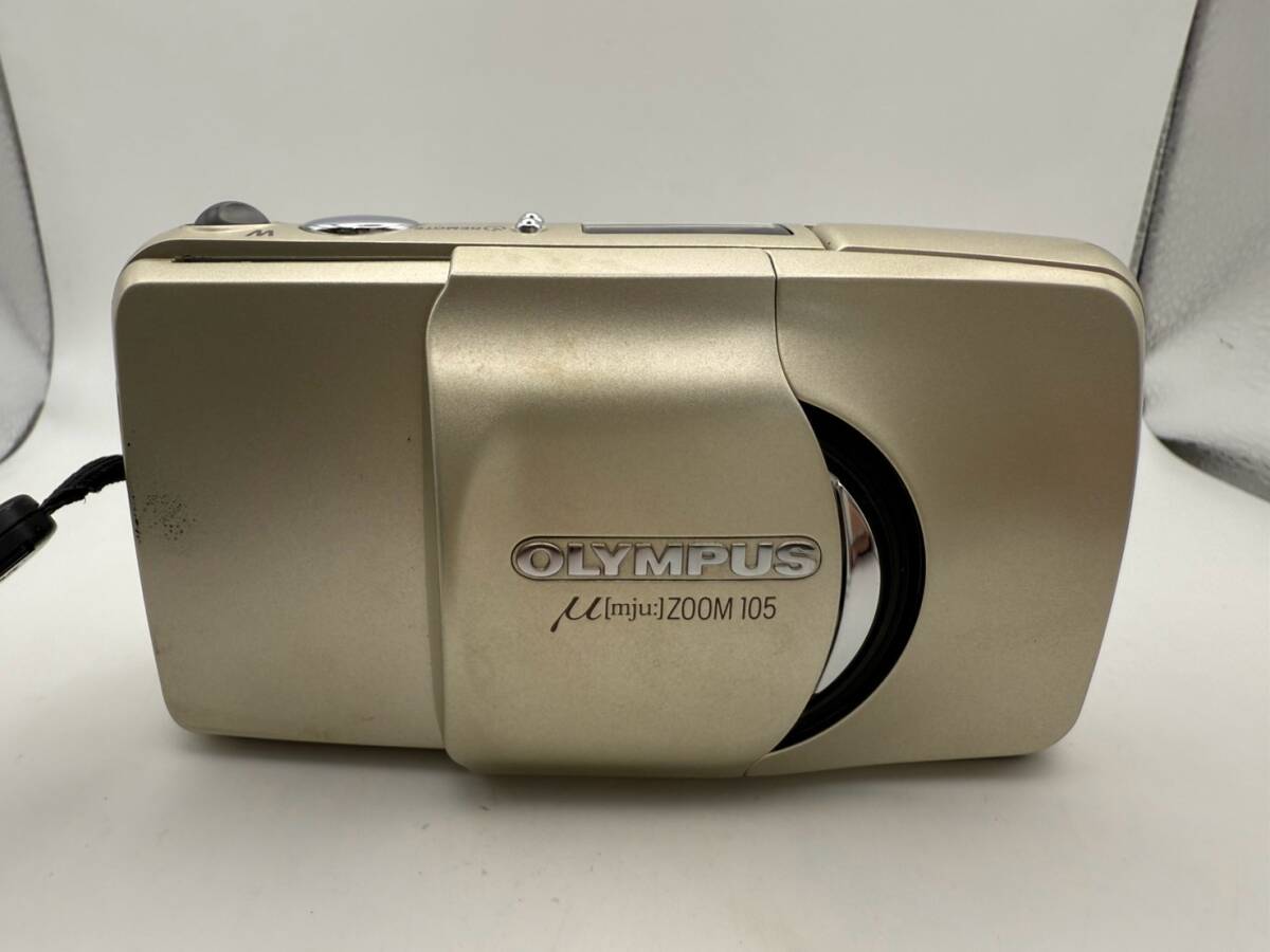 【1円スタート】OLYMPUS μ[mju:]ZOOM 105 オリンパス ミュー ズーム コンパクトフィルムカメラ