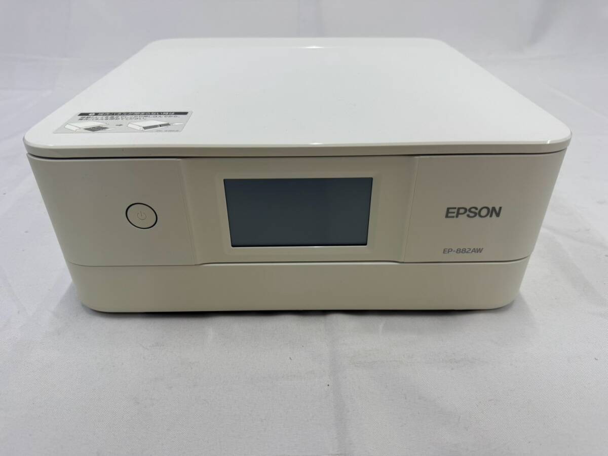 【1円スタート】EPSON EP-882AW エプソン カラリオ A4カラーインクジェット複合機