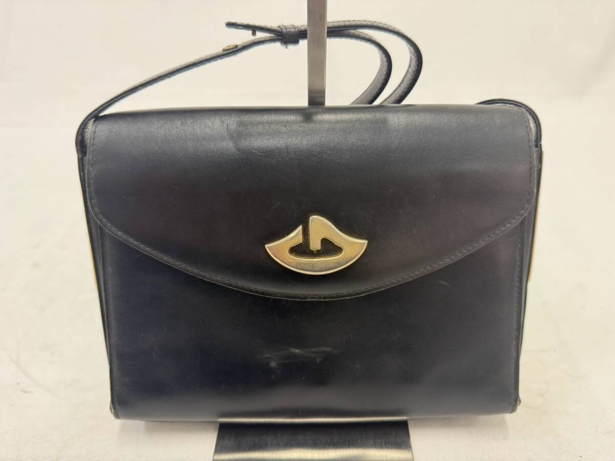 【1円スタート】OLD GUCCI オールドグッチ ヴィンテージ・レザーハンドバッグ