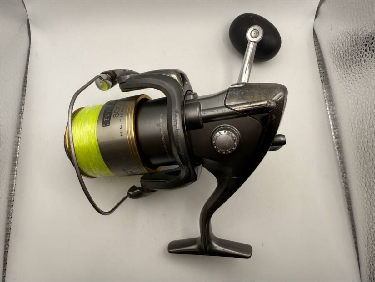 【1円スタート】SHIMANO TWINPOWER 8000HG シマノ ツインパワー スピニングリール SC 83P
