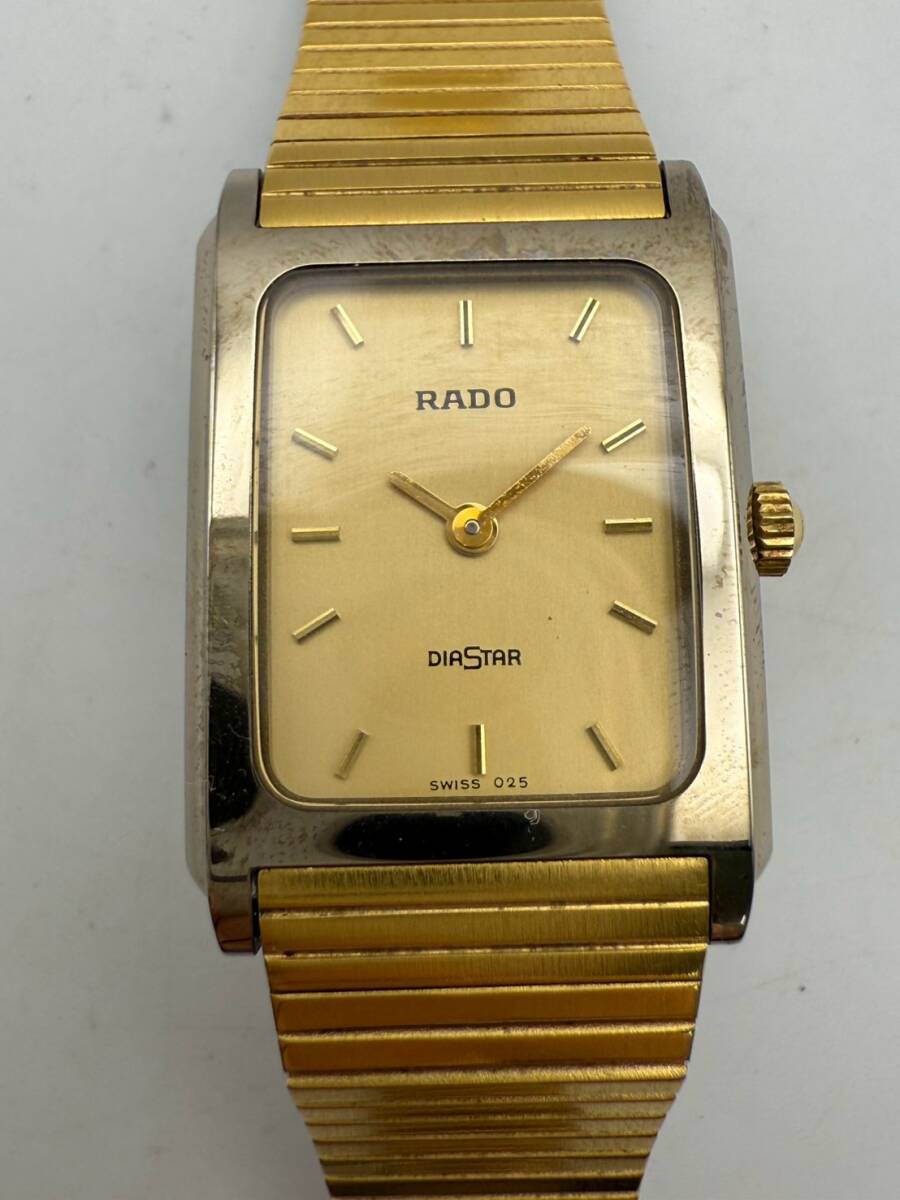 【1円スタート】RADO DIASTAR ラドー ダイアスター ブランド腕時計 153.0396.3