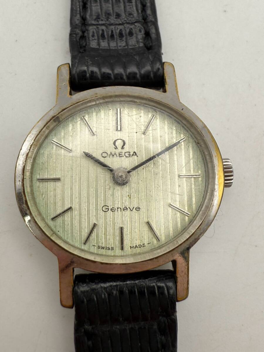 【1円スタート】OMEGA Geneve オメガ ジュネーブ アンティーク ブランド腕時計
