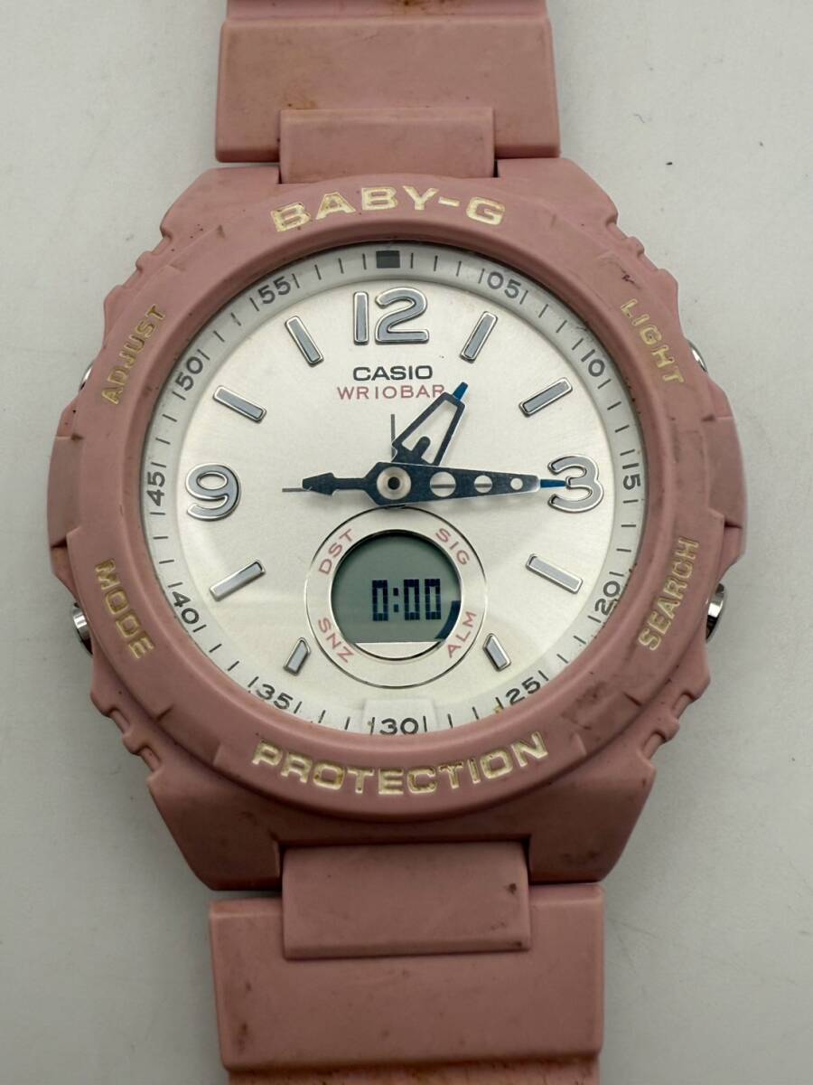 【1円スタート】CASIO BABY-G カシオ ベビージー ブランド腕時計 BGA-260SC
