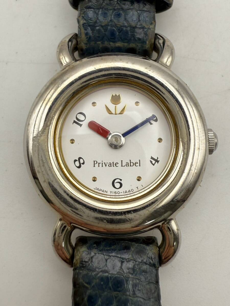 【1円スタート】Private Label プライベートレーベル レディース腕時計 Y150-0K10
