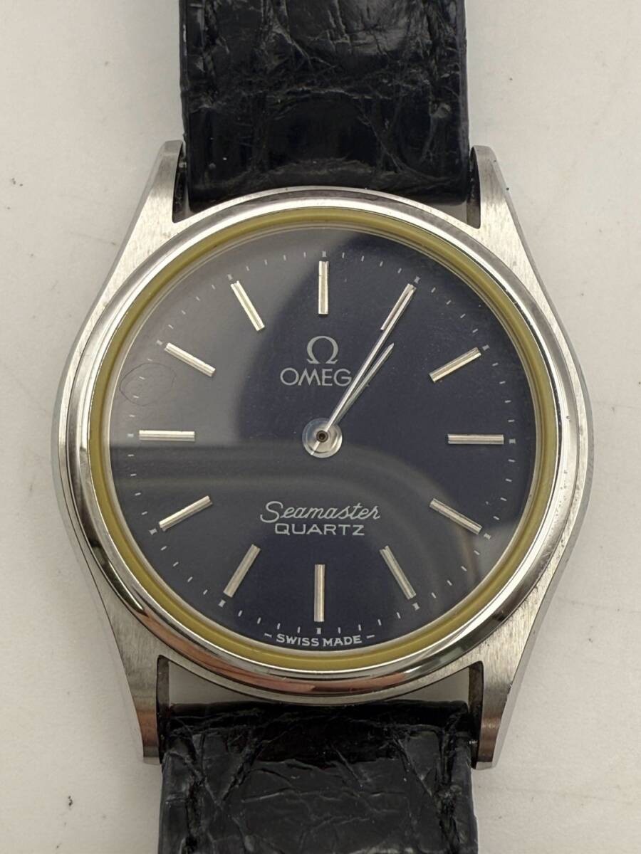 【1円スタート】OMEGA Seamaster QUARTZ オメガ シーマスター クォーツ ブランド腕時計