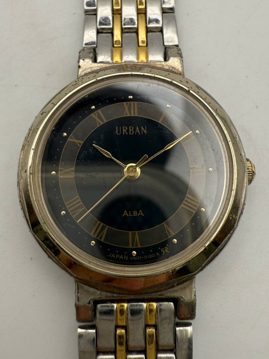 【1円スタート】SEIKO ALBA URBAN セイコー アルバ アーバン ブランド腕時計 ブランド腕時計 V401-0040