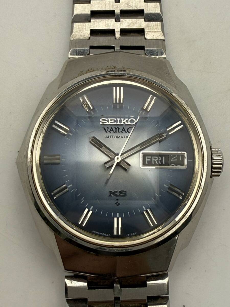 【1円スタート】SEIKO KS VANAC セイコー キングセイコー バナック ブランド腕時計 5626-7140
