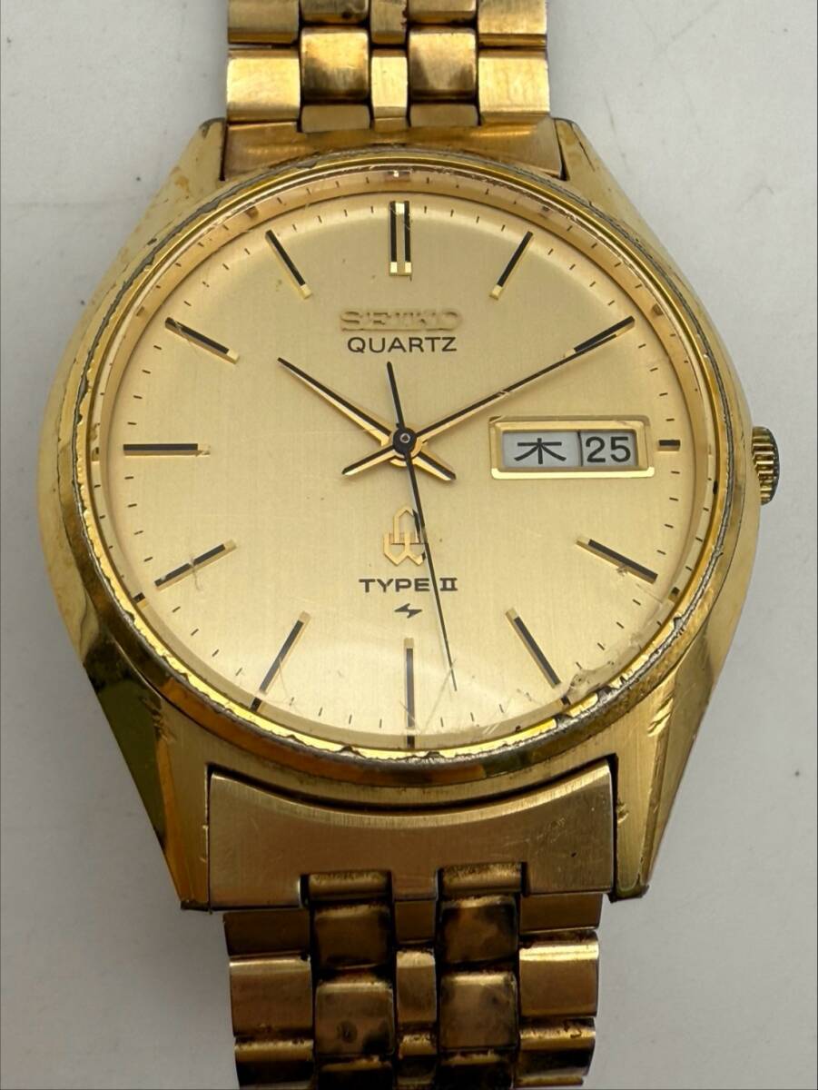 【1円スタート】SEIKO TYPEⅡ セイコー タイプツー ブランド腕時計 4336-8000