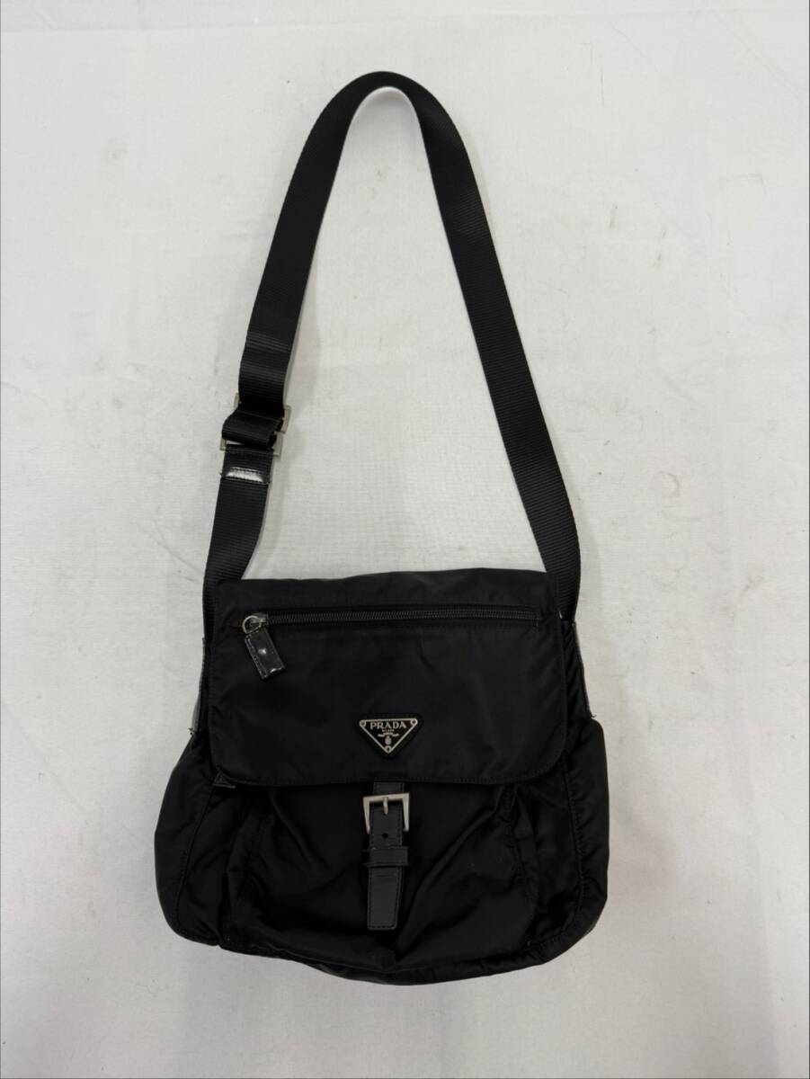 【1円スタート】PRADA プラダ ナイロン ショルダーバッグ 59