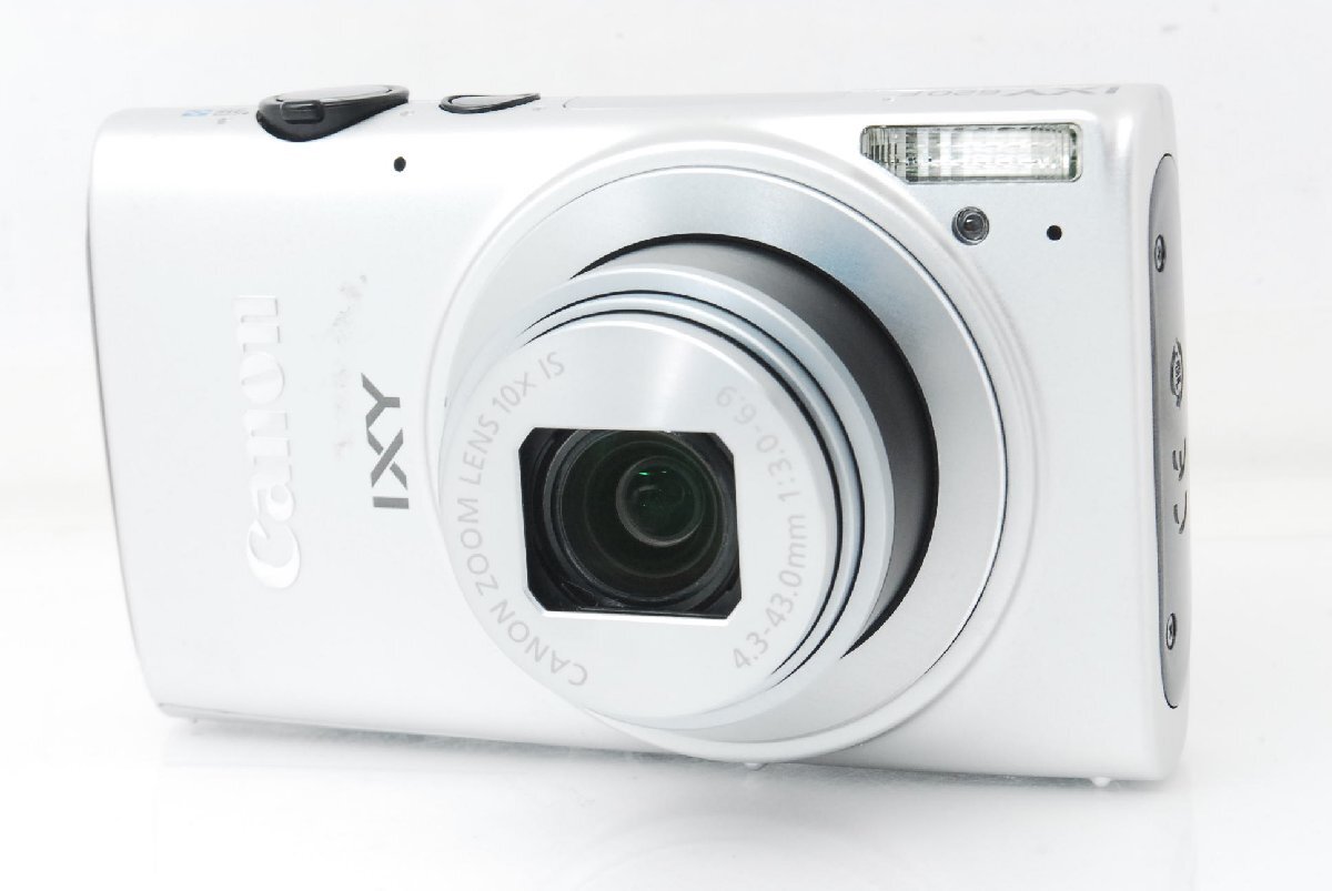 【美品】Canon キヤノン IXY 620F シルバー c000246