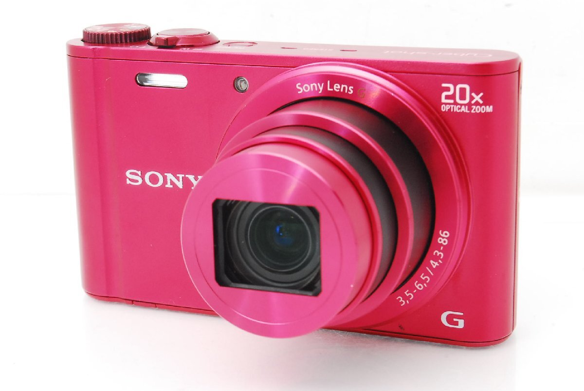 【美品】SONY ソニー DSC-WX300 レッド c000483