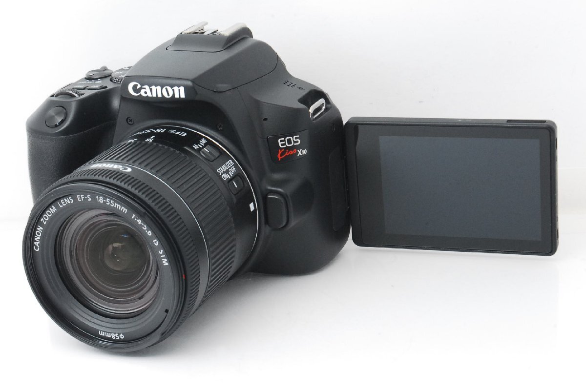 【美品】Canon キヤノン EOS Kiss X10 レンズキット d000095