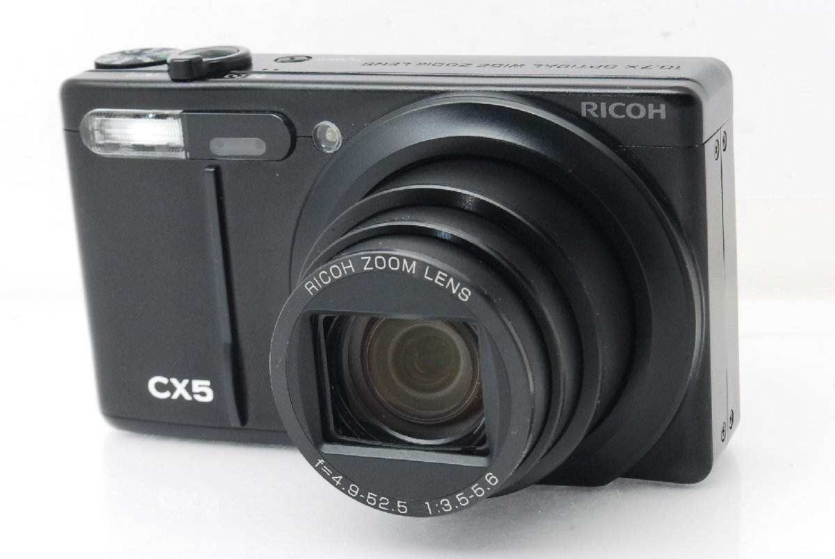 【美品】RICOH リコー CX5 ブラック c000085