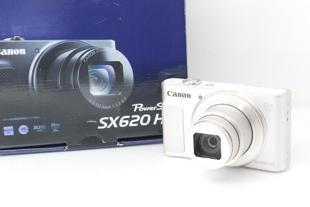 Canon キヤノン PowerShot SX620 HS ホワイト 123