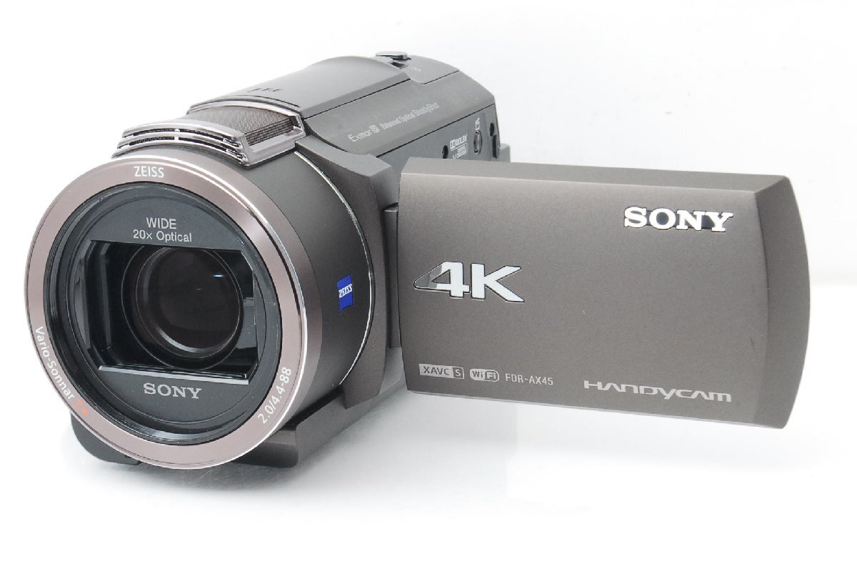 SONY ソニー Handycam ハンディカム FDR-AX45 ブロンズブラウン vc000016