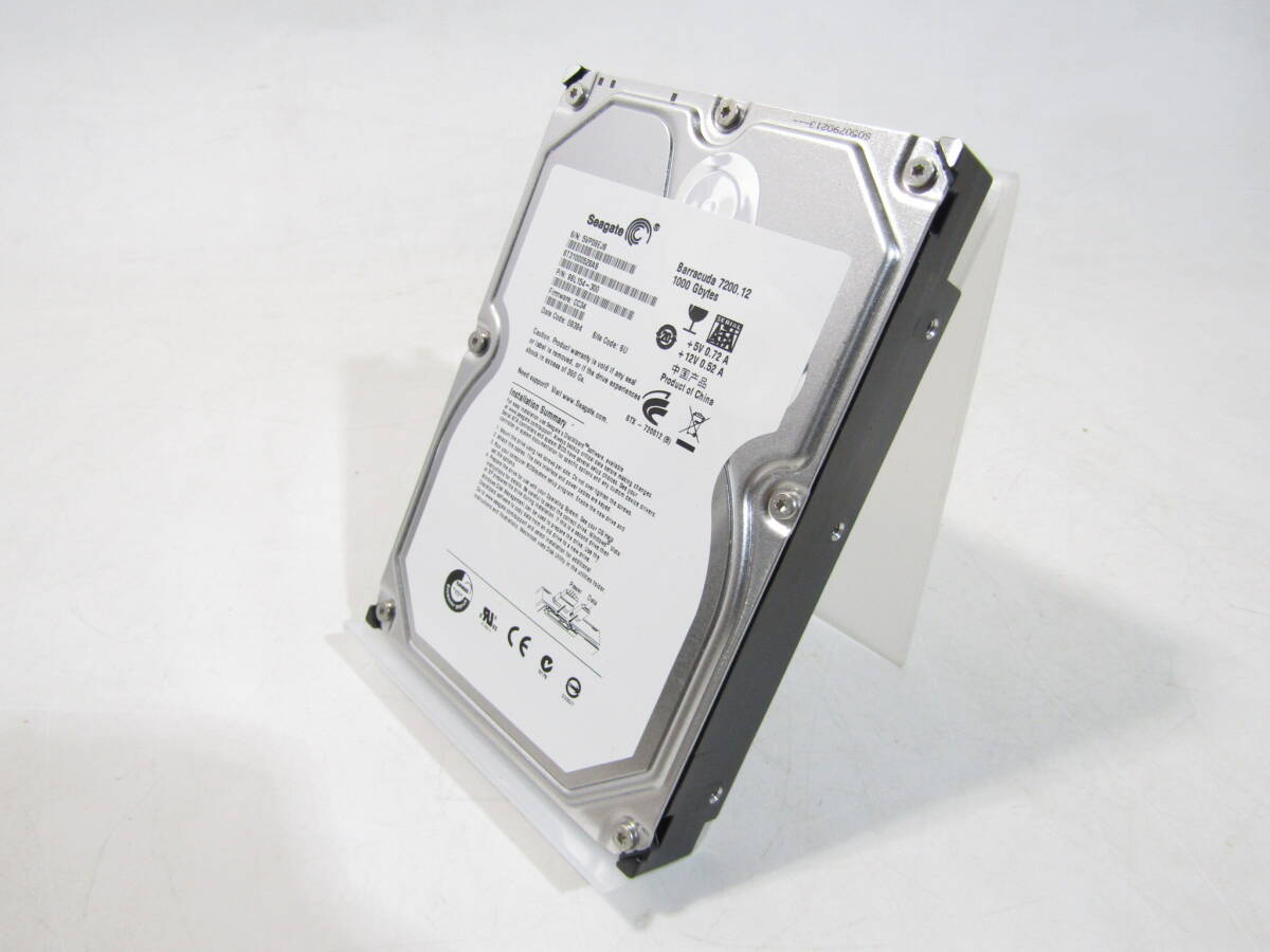 IB3240/60 未使用品 シーゲート 1.0TB ハードディスク HDD バルク品 3.5インチ SATA Seagate