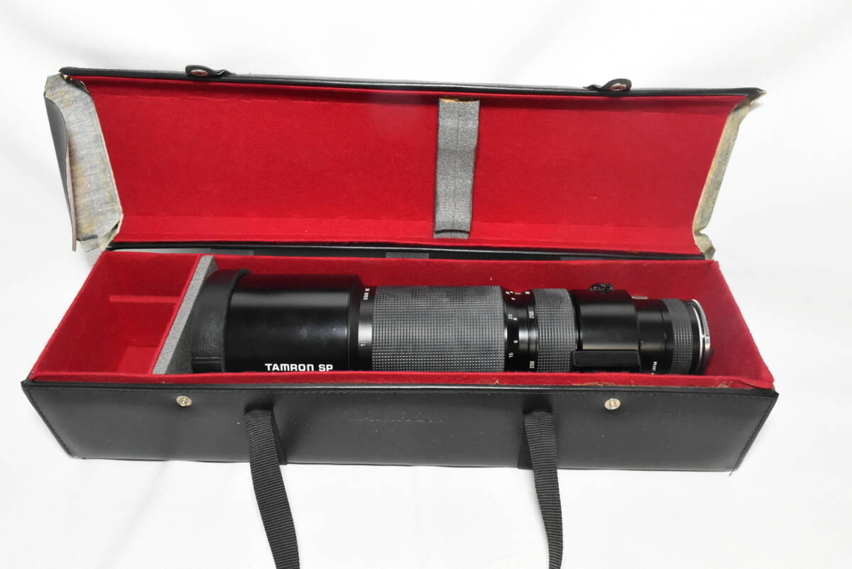 TAMRON タムロン　SP　200-500mm 1:5.6 BBAR MC　一眼用　レンズ 望遠レンズ　マニュアルフォーカス