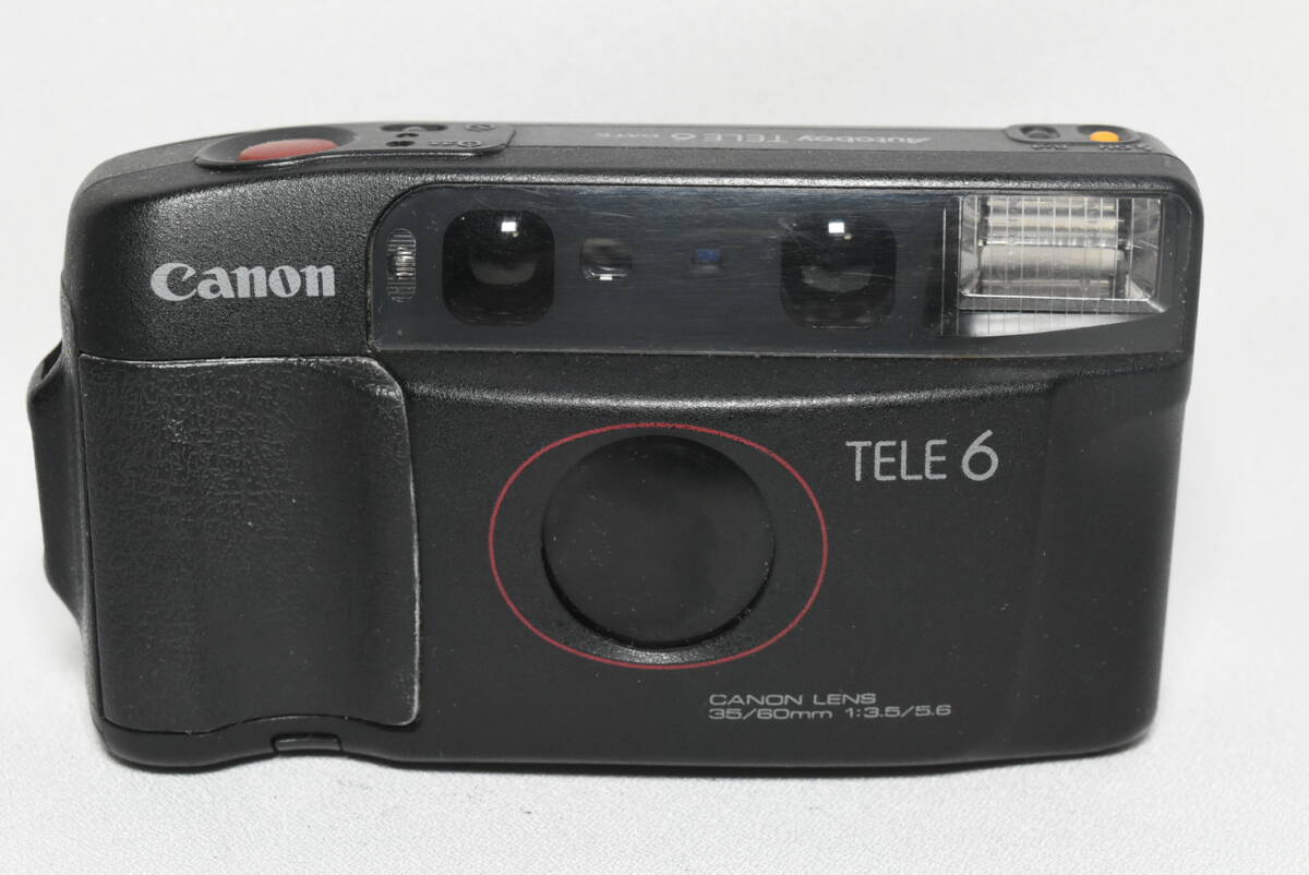 Canon キャノン　Autoboy　TELE 6 DATE オートボーイ　コンパクトフィルムカメラ