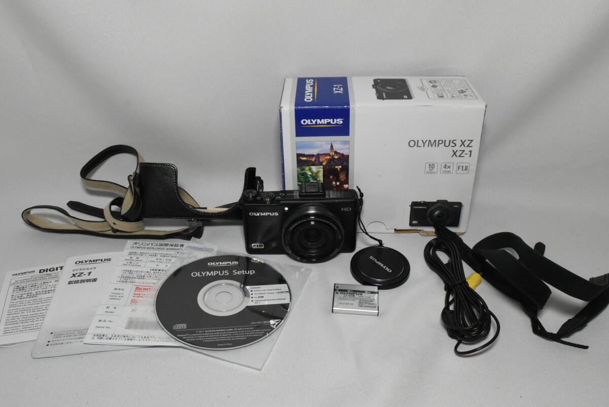 OLYMPUS　オリンパス　XZ-1　デジタルカメラ　デジカメ　箱付き
