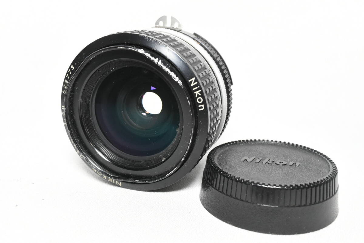 Nikon　ニコン　Ai　NIKKOR　28mm 1:2.8 一眼用　レンズ　カメラレンズ　マニュアルフォーカス