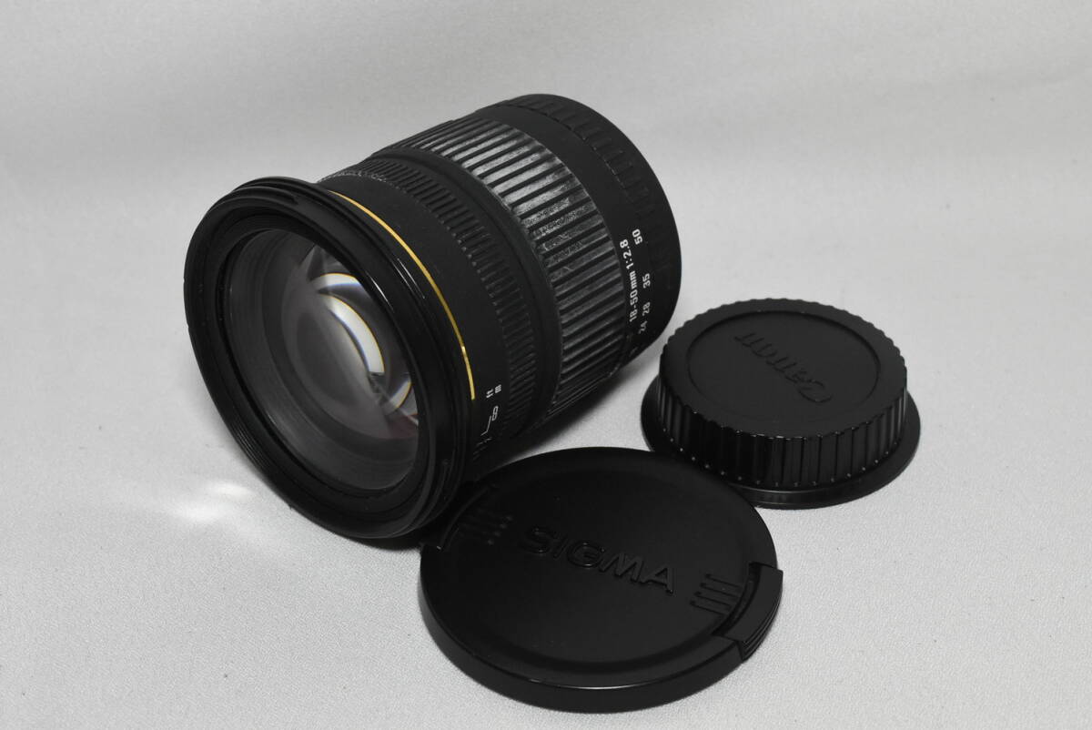 シグマ　SIGMA　DC　18-50mm 1:2.8 EFマウント　一眼用　レンズ　オートフォーカス