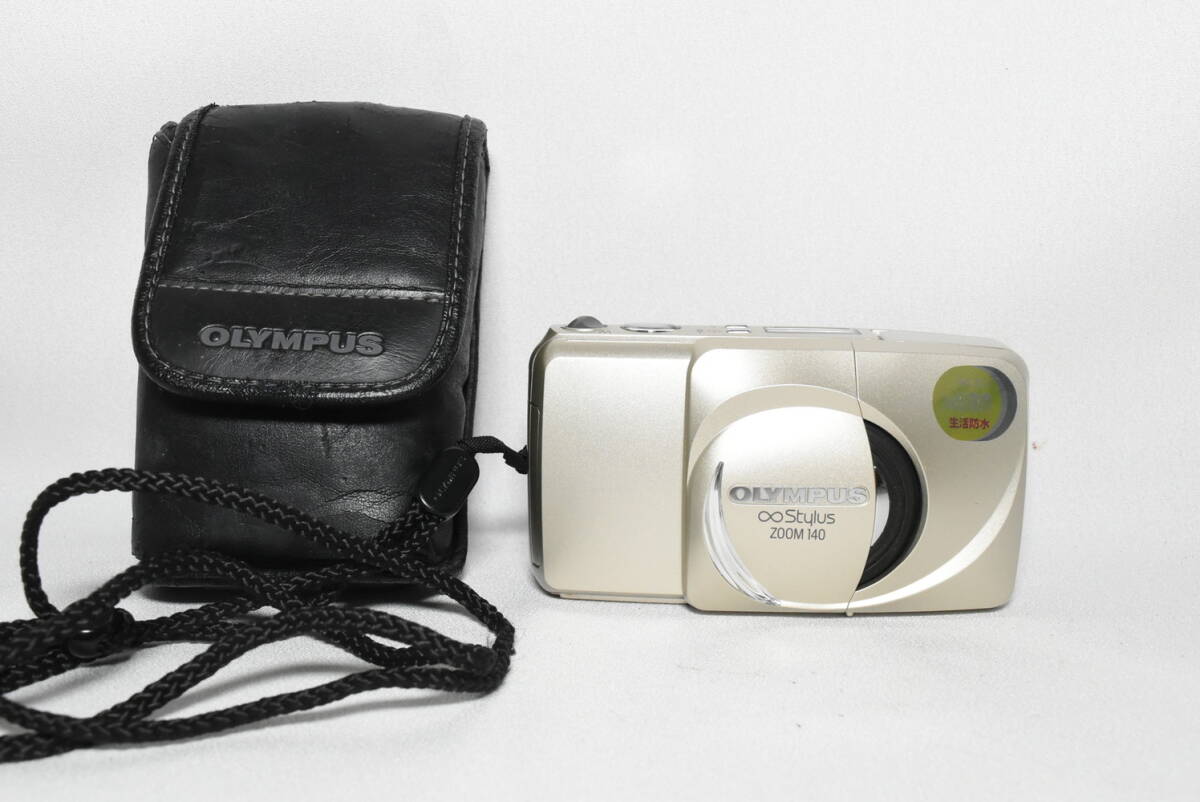 OLYMPUS　オリンパス　∞Stylus ZOOM 140　コンパクトフィルムカメラ　ケース付き