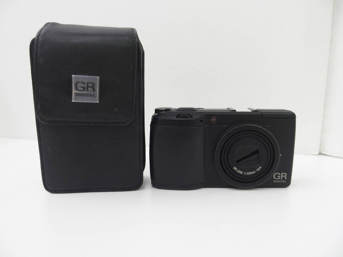 4793 カメラ祭 RICOH リコー デジタルカメラ GR DIGITALⅡ 中古品 動作未確認 バッテリー充電器なし ブラック 黒