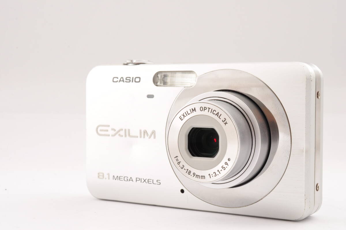 Casio EXILIM EX-Z80 カシオ デジカメ シルバー 動作品 #aa0122