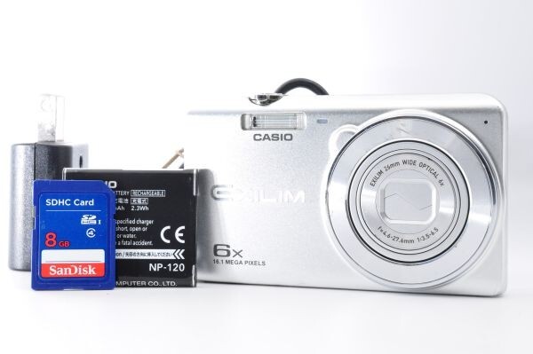 Casio EXILIM EX-ZS29 カシオ デジカメ シルバー 動作品 美品 #aa0495