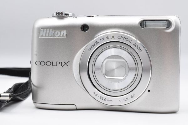 Nikon COOLPIX L26 ニコン デジカメ シルバー 動作品 美品 #aa0488
