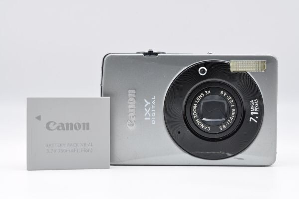 Canon IXY DIGITAL 90 キヤノン デジカメ シルバー 動作品 美品 #aa0479