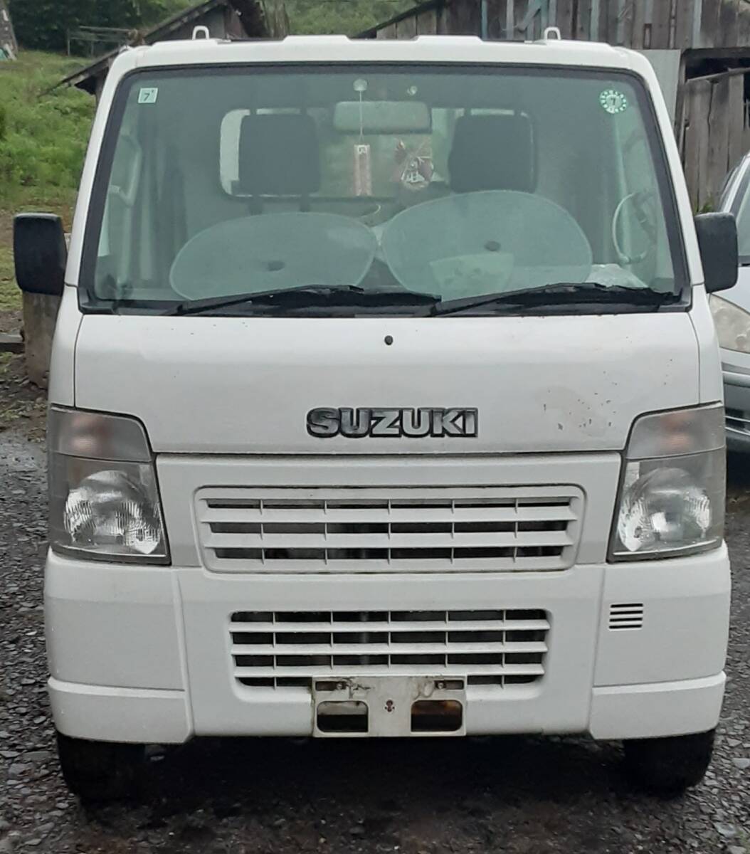 スズキ キャリィトラック　4WD　DA63T　K6A　一時抹消済み　タイミングチェーン　岩手県　軽トラック　中古車