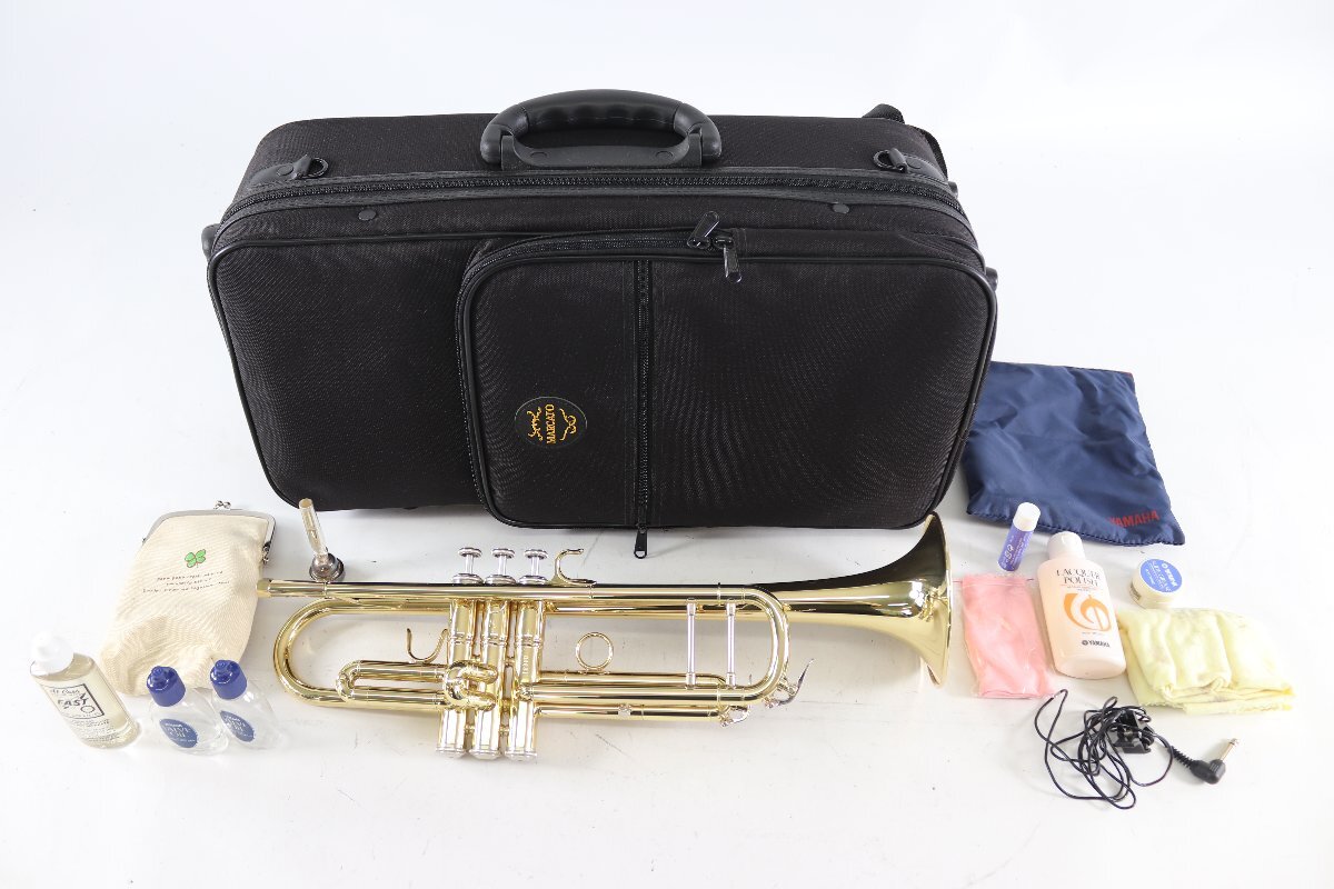 【ジャンク品】MARCATO マルカート トランペット ソフィアシリーズ 楽器 音楽 管楽器 ハードケース付き 動作未確認 6357-KF