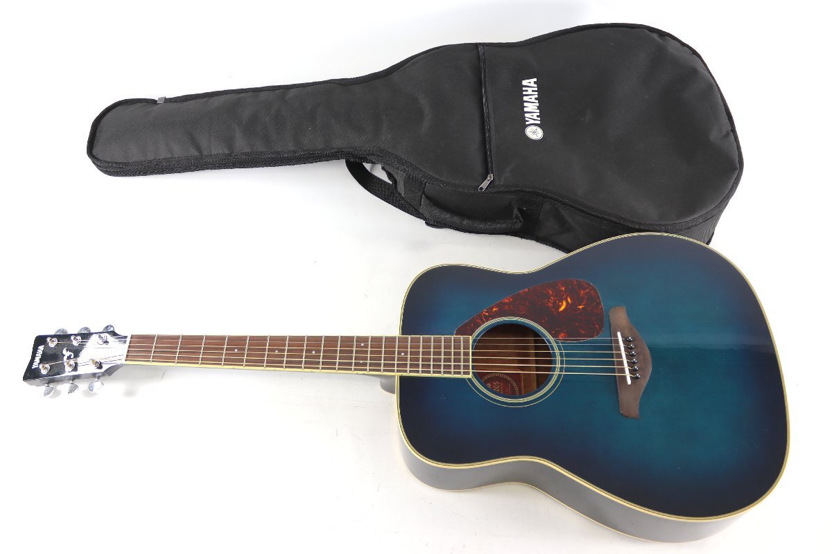 YAMAHA FG720S OBB オリエンタルブルーバースト アコースティックギター アコギ 楽器 弦楽器 ヴィンテージ セミハードケース付き 6294-IN