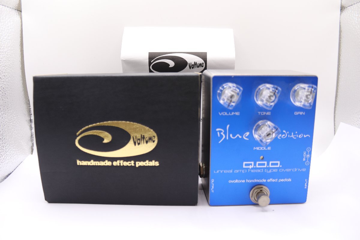 OVALTONE オーバルトーン Q.O.O. Blue Edition アンプ オーディオ機器 音響機器 箱付き 動作未確認 6306-RY
