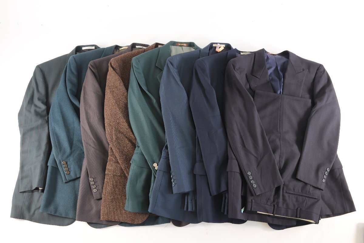 【12点】GIVENCHY ジバンシー ジャケット×8 スラックス×4 背広 スーツ サイズ M 90 他含む 紳士 ファッション 6321-TH