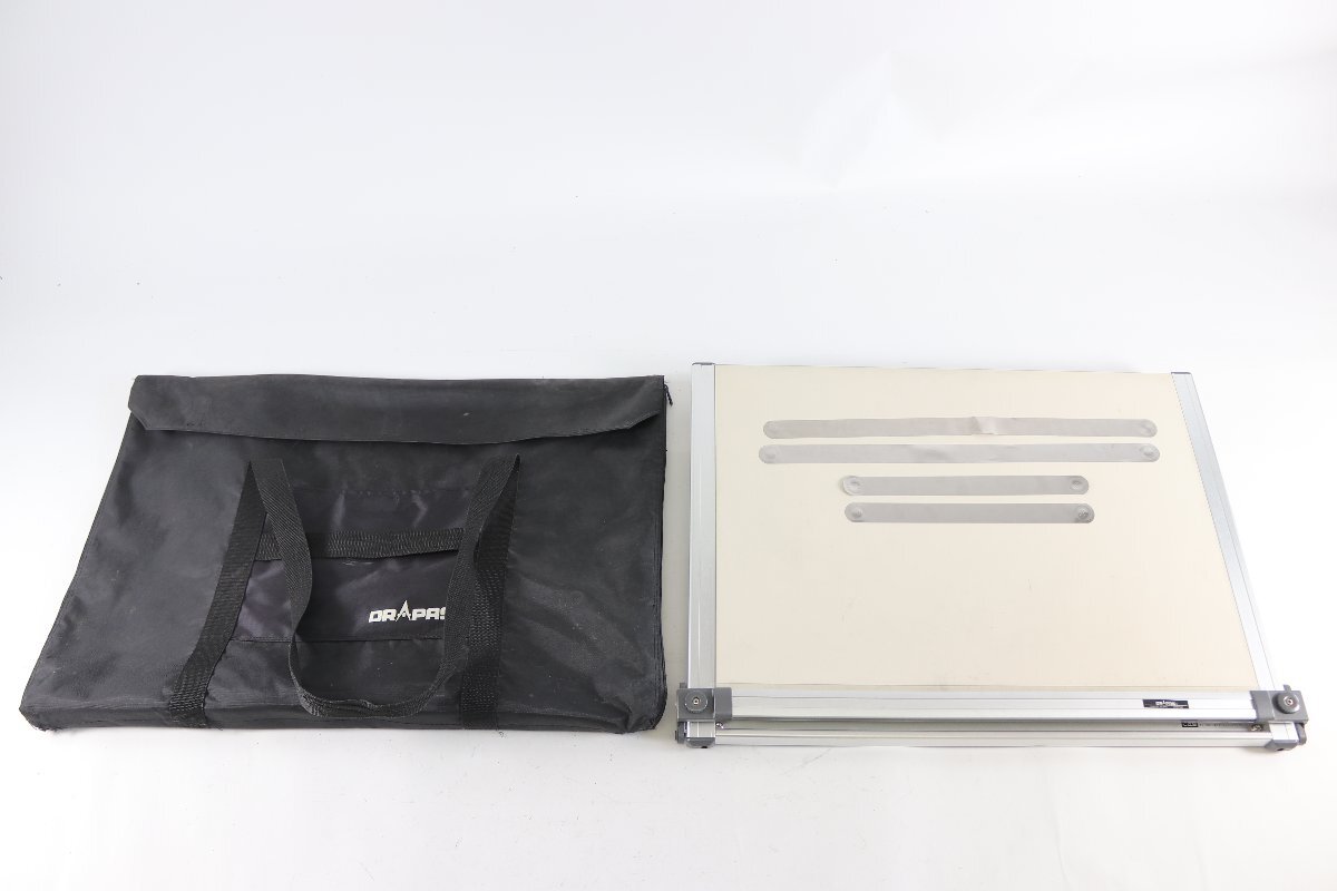 DRAPAS ドラパス DXM-601 製図版 マグネットボード A2平行定規 建築 図面作成 ソフトケース付き 6327-RY