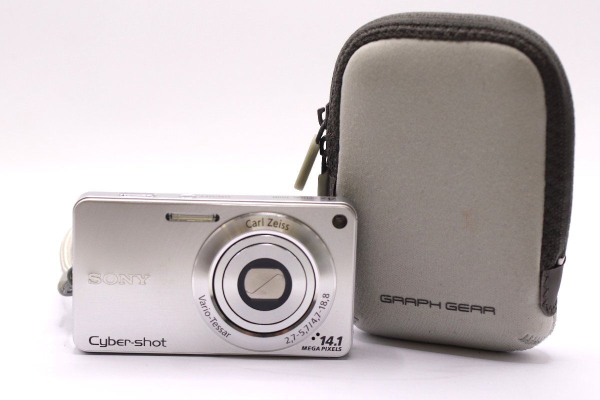 SONY ソニー Cyber-shot サイバーショット DSC-W350 デジタル コンパクト カメラ デジカメ コンデジ 動作未確認 6412-IN