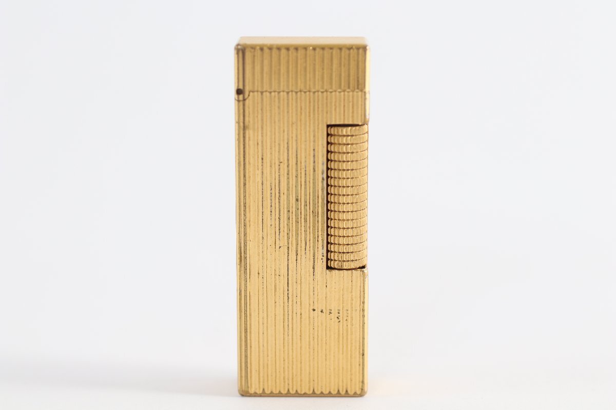 dunhill ダンヒル ライター ガスライター ローラー式 ゴールドカラー 喫煙具 喫煙グッズ 着火確認済み 6428-IN