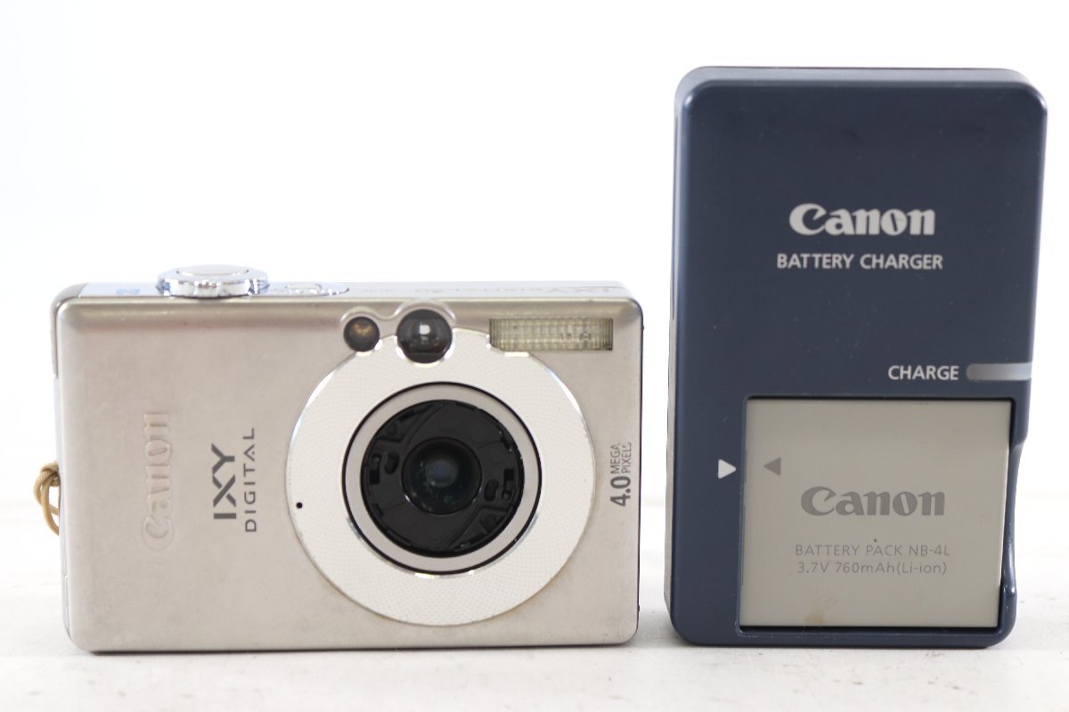 【ジャンク品】Canon キャノン IXY イクシー DIGITAL 50 PC1101 コンパクトカメラ デジタルカメラ コンデジ デジカメ 6432-IN