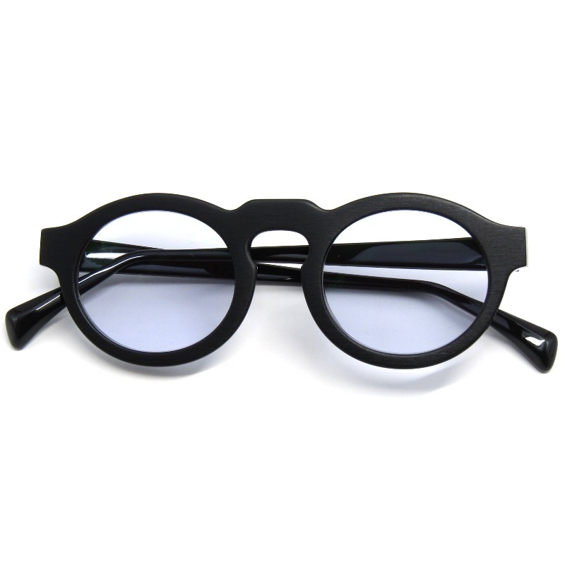 Jacques Durand ジャックデュラン サングラス PAQUES 506 イタリア製 パック ラウンド 002 HM-Black ヘアマットブラック 61006140