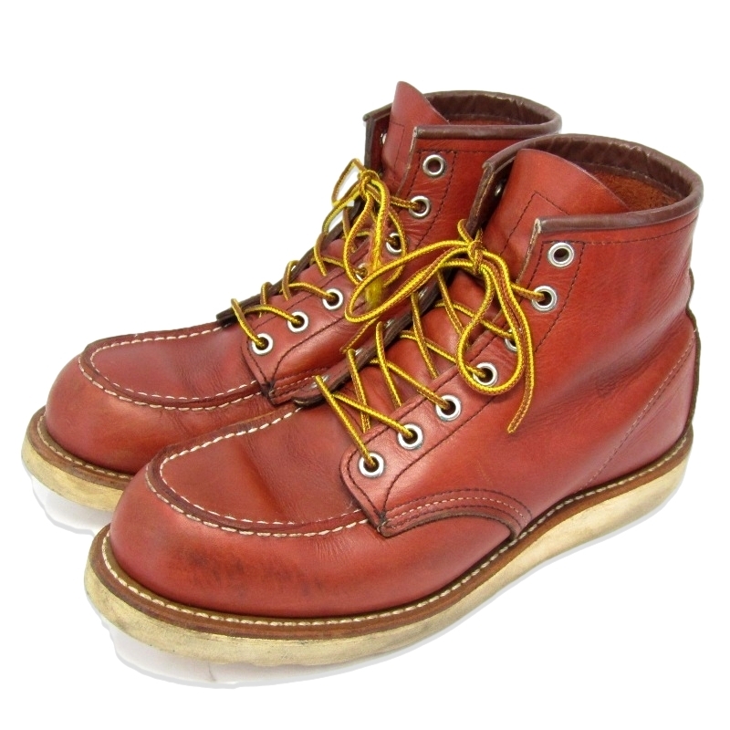 REDWING レッドウィング US7D 25cm アイリッシュセッター 9106 2012年製 6インチ ワークブーツ 赤茶 カッパー ワークスミス 35005802