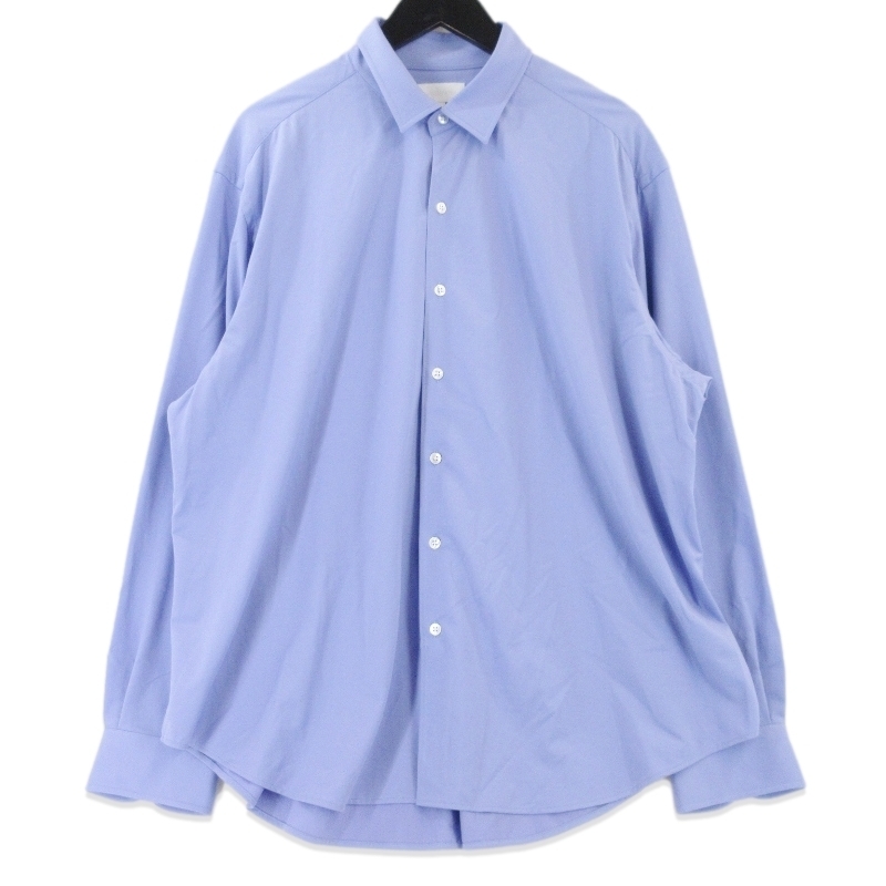 KANEMASA PHIL. カネマサフィル 46G Atmosphere L/S Shirt KM25A-021 アトゥムスフィア長袖シャツ コットン Zenith Purple S 99001493