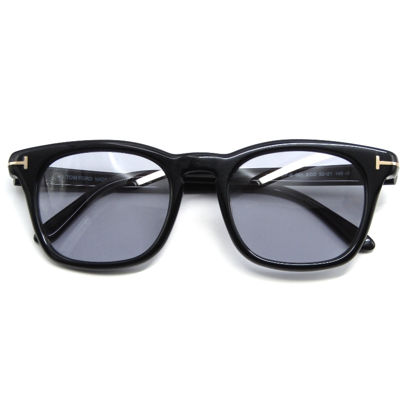 TOM FORD トムフォード サングラス TF5870-F-B イタリア製 スクエア フルフィット 001 ブラック/ゴールド 61006242