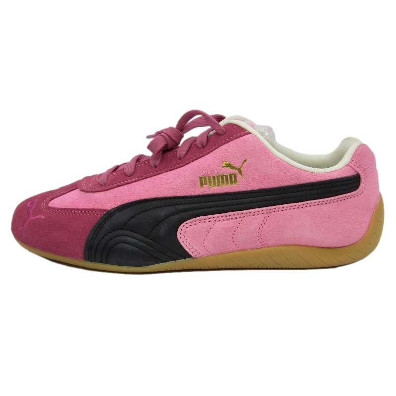 美品 PUMA プーマ 29cm SPEEDCAT 406329-53 スピードキャット スエード ドライビングシューズ STRAWBERRY BURST/PUMA BLACK 88000205
